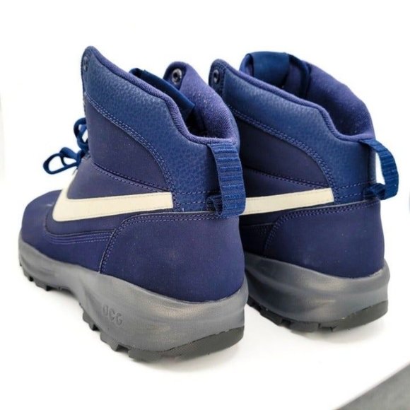 UNRELEASED ACG BOOT Nike Manoadome Mens Sz 9 Navy Sail Grey 844358 1 of1  DS !! - Picture 6 of 11